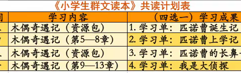 一年级第十周线上学习资源