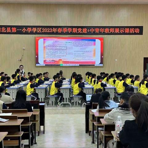 党建引领凝聚力 携手共进促提升--浦北县第一小学学区2023年春季学期教研活动