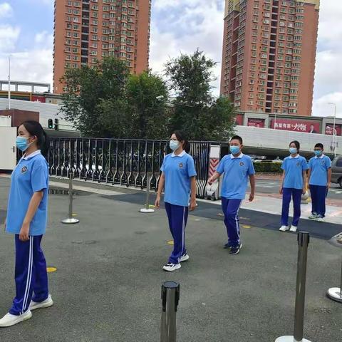 做实疫情防控演练 共筑学校师生安全——长春市第一〇三中学桃源学校2022年8月14日疫情防控演练纪实