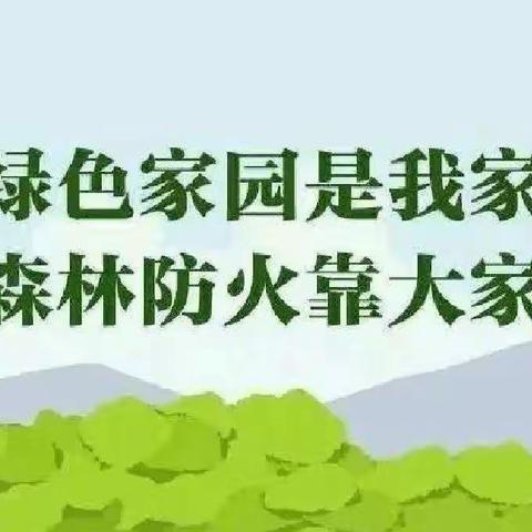 森林防火，人人有责——高田小学防火篇