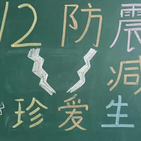 防震减灾•警钟长鸣”—— 未来强者幼儿园(章里集园) 512地震演练