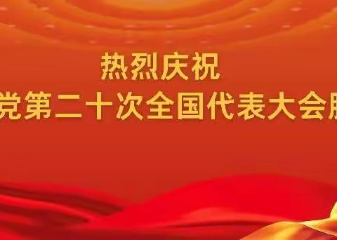 不负使命 筑梦未来——潍城区北关街办中心小学学习二十大精神主题活动