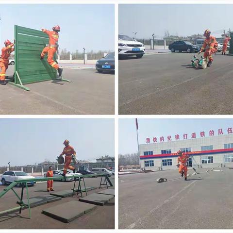 九龙消防救援站扎实开展全员岗位大练兵