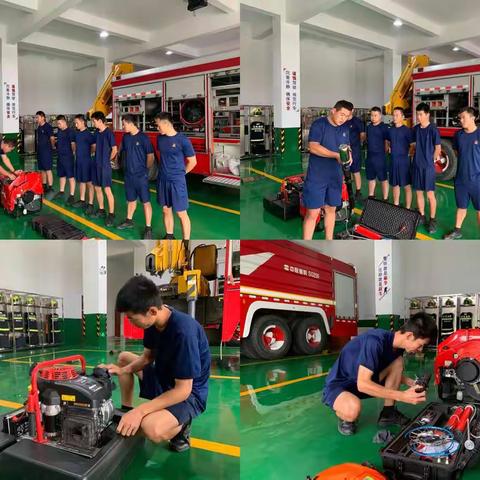 九龙消防救援站扎实做好防汛抢险救援准备工作