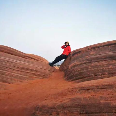 西北游一榆林靖边波浪谷
