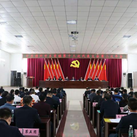 中国共产党木棠镇第十三次代表大会第二次年会顺利召开