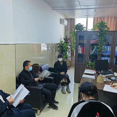 区卫健局乡村振兴股来我院督导“区委第二巡察组反馈问题”整改落实情况