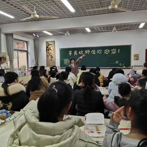 走出手机，走进手艺——暨阳初中手秀坊寒假公益课圆满结束