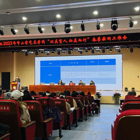 党建引领，——“以美育人，向美而行”主题教研活动