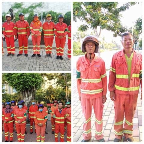 【龙马环卫】8月30日园林片区工作简报