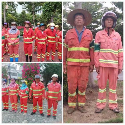 【龙马环卫】崖州区8月26日园林片区工作简报