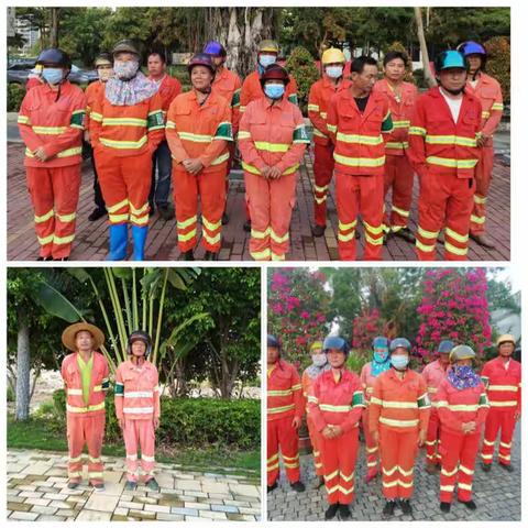 【龙马环卫】崖州区8月31日园林片区工作简报