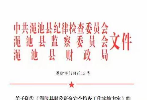 渑池县全面开展财政资金安全检查