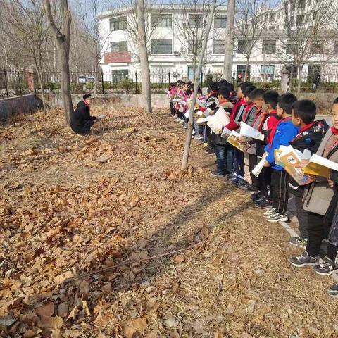 “祖国花朵”校园“找春天”