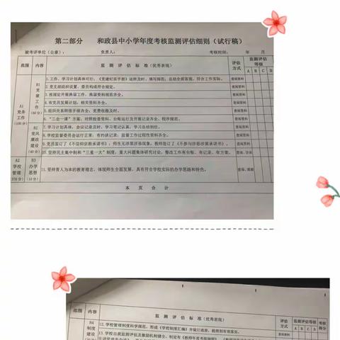 和政县爱乐希望小学2020年度学校管理考核工作纪实