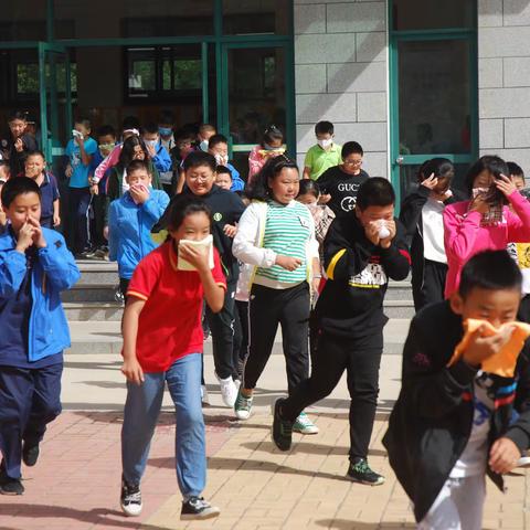 初家中学2019～2020学年9月消防演练活动