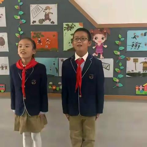 缤纷秋日，舞动秋叶——合作路小学弘石湾分校三（5）中队秋叶展