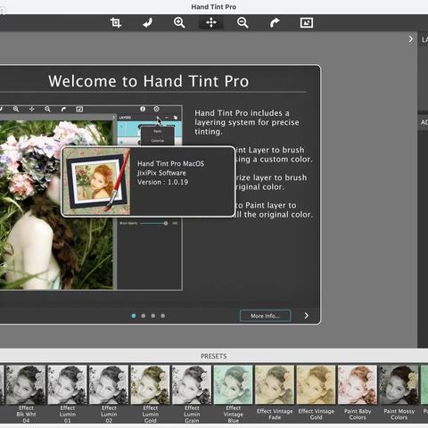 图片处理软件：JixiPix Hand Tint Pro mac激活