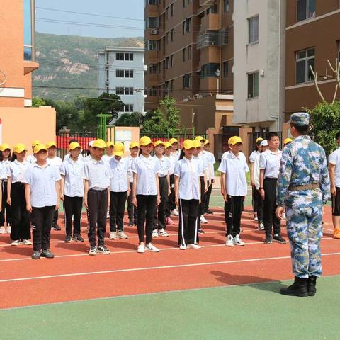 “喜迎建党百周年，大门学子铸军魂” ——记大门小学建党100周年军训实践活动