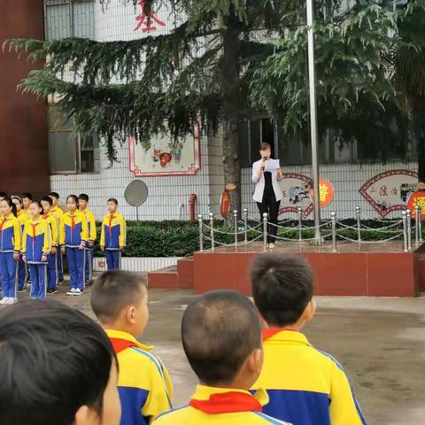 普通话诵七十华诞，规范字书爱国情怀——巩义市第四小学推普活动周