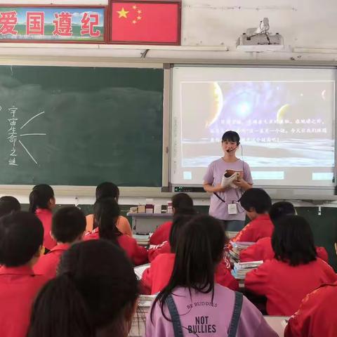 孙堡营中心小学课堂节持续进行中