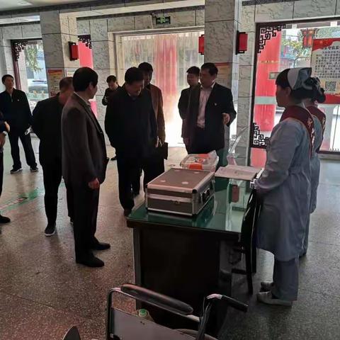 市委主题教育第八巡回指导组到县中医院就主题教育工作开展情况进行“回头看”