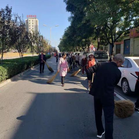 武安市杜庄市场服务中心9月21日净城行动