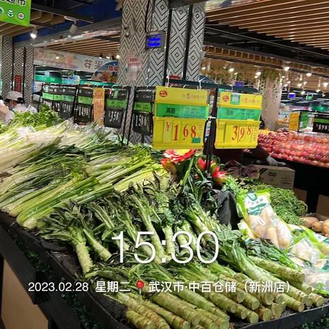 新洲店2月28日生鲜第三次开业营运报告