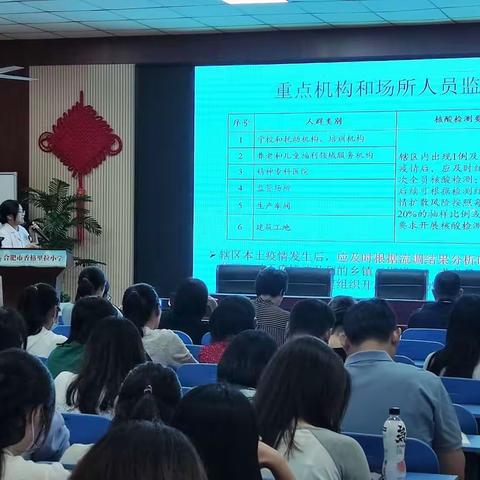 合肥市香格里拉小学召开安全与疫情防控专题工作会议