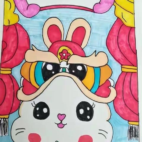 艺彩纷呈迎吉兔