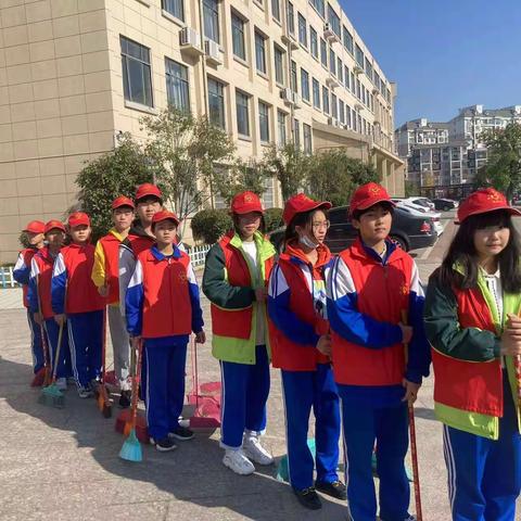 志愿服务进社区 青春力量暖人心——剑声中学团委开展学生会志愿服务进社区活动