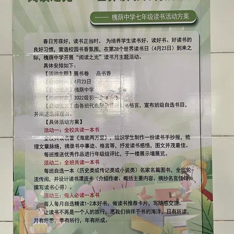 “书香润心灵，阅读促成长”读书成果展示