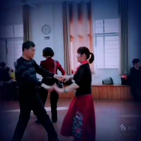 交谊舞，三步踩，香吻送给心上人🌹🌹