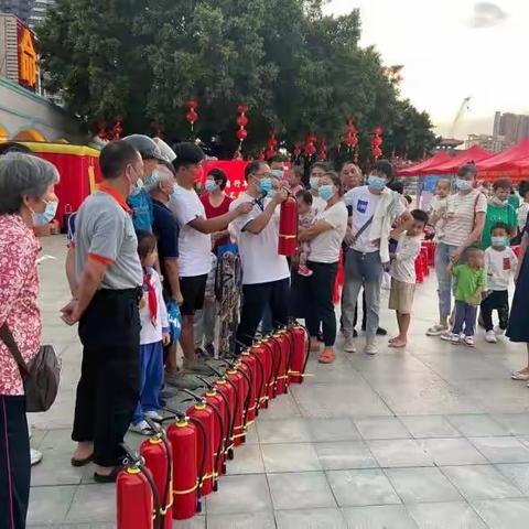 公明街道公明社区2021年民生微实事 消防安全齐参加、社区安全靠大家之宣传活动--消防安全知识及逃生体验（一）