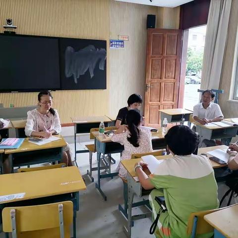琼山二中七年级语文备课组——期中考试质量分析会