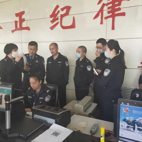 《武乡车管》开展“一门通办”交管业务培训，确保业务民警尽快上手