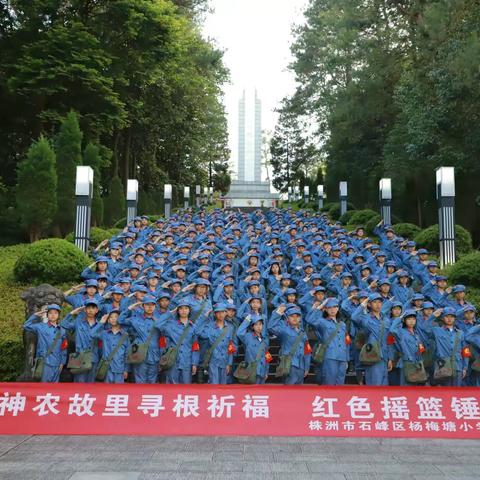 【神农故里寻根祈福  红色摇篮锤炼初心】----株洲市石峰区杨梅塘小学炎陵两天一晚研学之旅