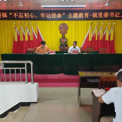 峨蔓镇“不忘初心、牢记使命”主题教育-镇党委书记上党课