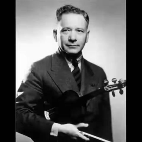 小提琴家津巴利斯特八十九年前到上海演出