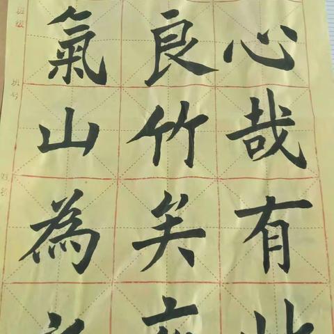 持之以恒，方得始终——临淇完小五年级教师练字篇