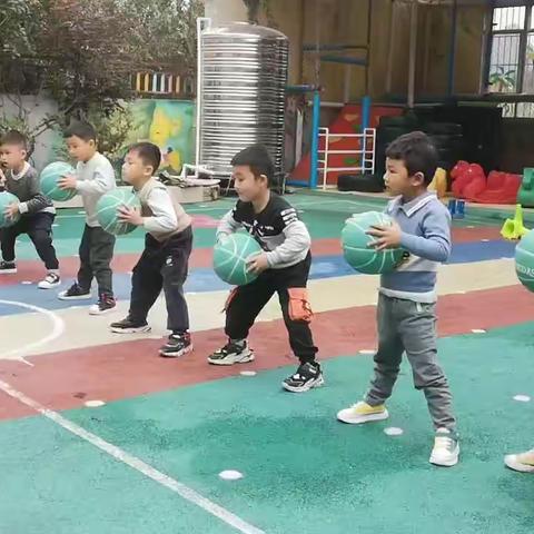 趣味篮球🏀快乐成长――慧凡马峰幼儿园特色“篮球课”