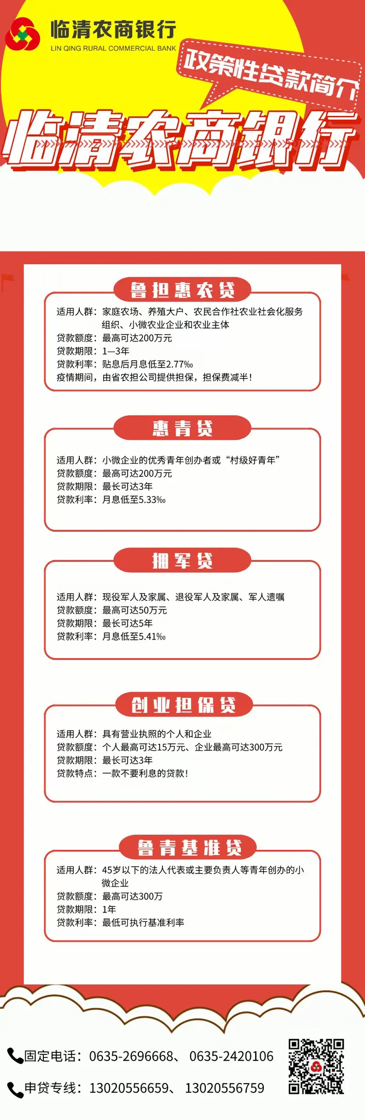 【临清农商银行】加大金融支持，为复工复产“贷”来机遇！