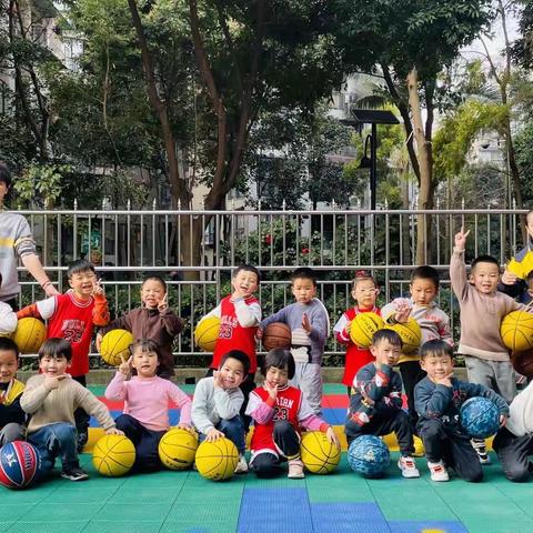 景红幼儿园篮球大班精彩瞬间展示（一）