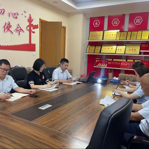 召陵新区支行党支部集中学习“习总书记七一重要讲话及田国立董事长七一讲话内容”