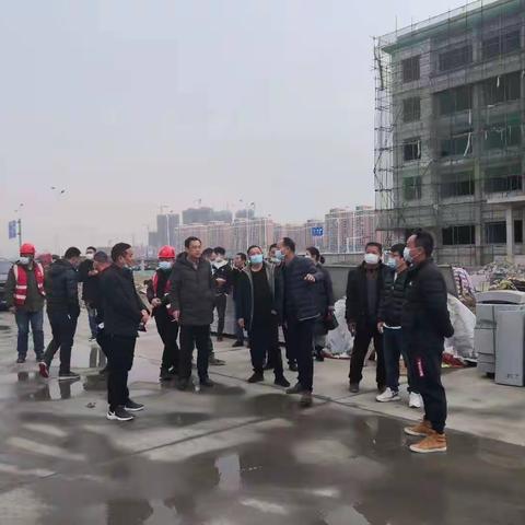 县建管办蔡主任带队到黄冈市预拌混凝土企业参观学习绿色生产和绿色建材