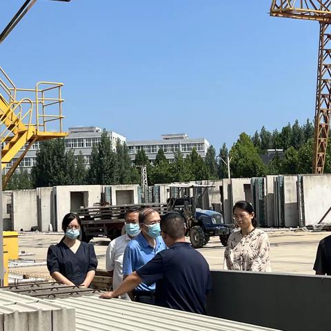 省住建厅来我市调研装配式建筑有关工作