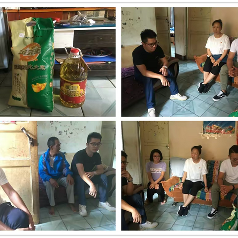 感党恩•送温暖•真情关怀暖人心     ——戛洒二中党员教师慰问困难学生家庭