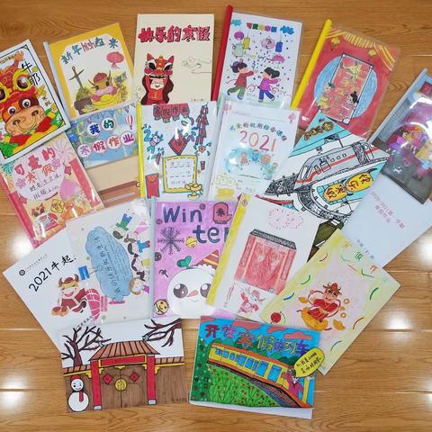 炫彩假期，灵动作业——寒假作业评优活动