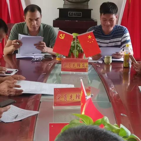 新州镇宣泮村委会传达学习习近平总书记在海南考察时的重要讲话精神