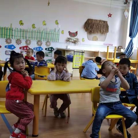 卓洋.启贝幼儿园—小二班开学第三天